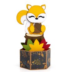 Squirrel Pop Up Card