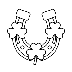 Horseshoe SVG | Shamrock SVG | St. Patrick's Day SVG
