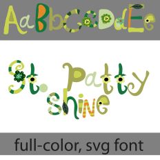 St. Patty Shine Color Font