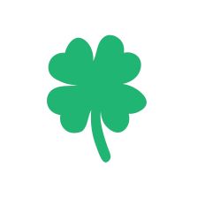 Four Leaf Clover – Lucky St. Patrick’s Day Design