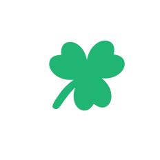 Three Leaf Clover – Lucky St. Patrick’s Day Design