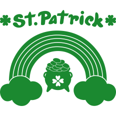 St. Patrick’s Rainbow & Gold Pot