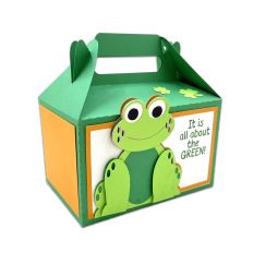 St. Patrick's Day Frog Gable Box
