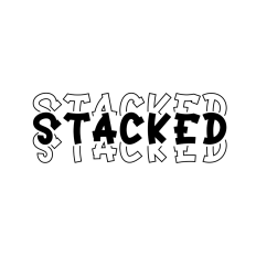 Stacked Font