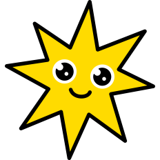 Cute Smiling Star