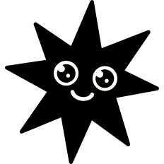 Cute Smiling Star