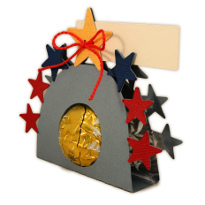 Placecard Stars Arch for Choc Ball