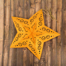 Orn Star Folded Inverted Center
