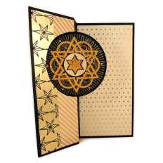 Star of David Gate Medallion 5x7 Card 