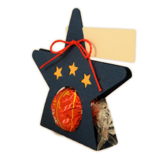 Placecard Star Trio for Choc Ball