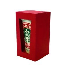 Box for starbucks style cups