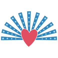 Starburst Heart America