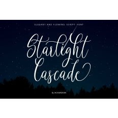 Starlight Cascade Font