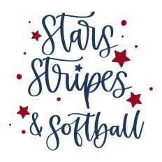 Stars Stripes and Softball