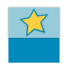 Star Tuck In Card