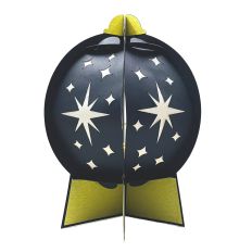 Starry Night 3D Snow Globe Lantern
