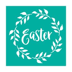 Easter Wreath Stencil