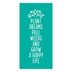 Plant Dreams Stencil
