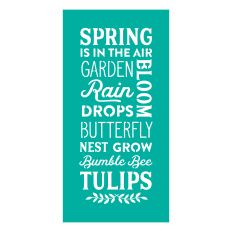 Spring Is In The Air Stencil
