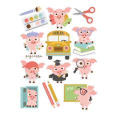 Piggly Wiggly School Stickers