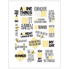 STICKER SHEET 1 CORN AND MAZE PUNS AFFIRMATIONS