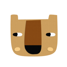 Doodle bear face svg cut file