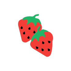 Strawberries Layered Summer Design
