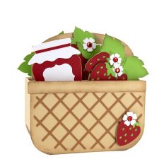 Strawberry Basket Box Card