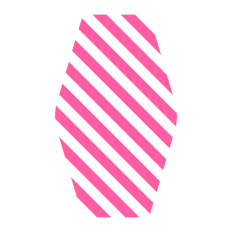 Striped Motel Keychain SVG | Motel Keychain Design