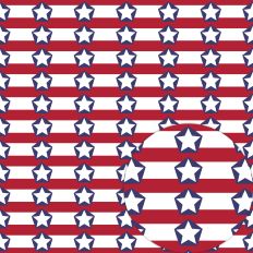 VERTICAL STAR STRIPES ON HORIZONTAL STRIPES RABEA