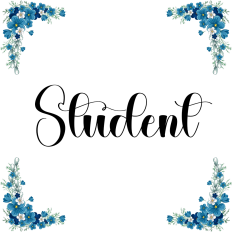 Student Font
