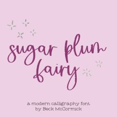 Sugar Plum Fairy Script Font