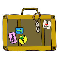 Suitcase Sticker