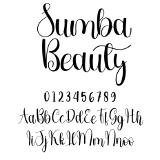 Sumba Beauty Font