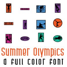 Summer Olympics Full Font