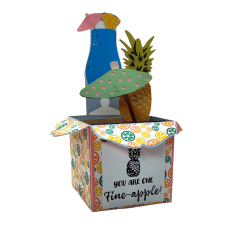 Tropical Summer Drink Box Card