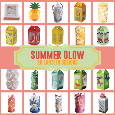 Summer Glow: 20-3D Lantern Designs