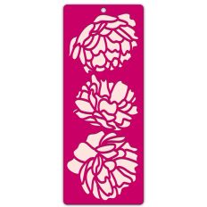 Summer Roses Floral Bookmark