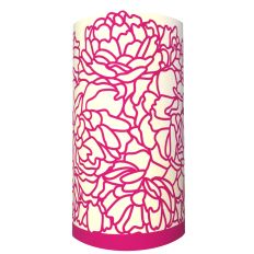 Summer Roses Floral Lantern