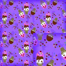 Summer Treats Ice Cream Pattern