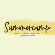 Summercamp Script Font