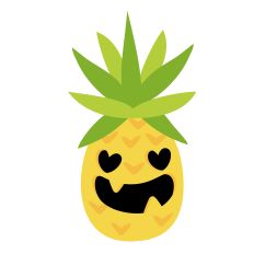 Summerween - Pineapple Jack-O-Lantern