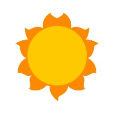 Sun Shape Sunset Sunrise Crafting