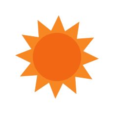 Sun Shape Sunset Sunrise Crafting