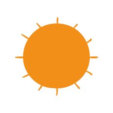 Sun Shape Sunset Sunrise Crafting