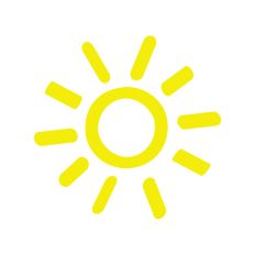 Sun Shape Sunset Sunrise Crafting