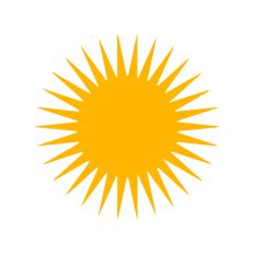 Sun Shape Sunset Sunrise Crafting
