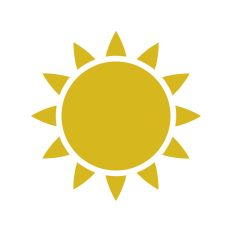 Sun Shape Sunset Sunrise Crafting