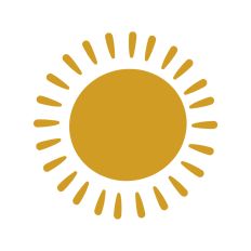 Sun Shape Sunset Sunrise Crafting