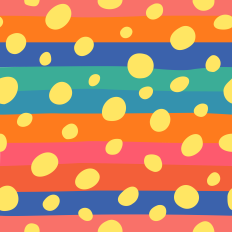 Sunbeam Dot Stripe